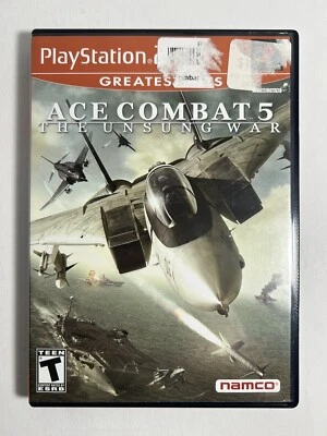 Ace Combat 5 The Unsung War Playstation 2 PS2 Greatest hits - Image 1 of 4