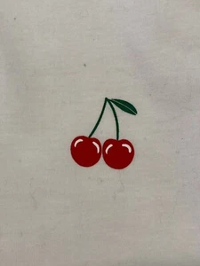 Girl’s Shirt Size 10 Cherries Summer Vibe Preppy Trendy Style - Picture 1 of 3
