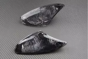 Front turn signals black tinted front BMW R1200S 1200S R1200 S 0366 2004-2009 - Picture 1 of 4