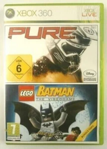 PURE & LEGO BATMAN THE VIDOEGAME Microsoft Xbox 360 2009 Top-quality - Picture 1 of 7
