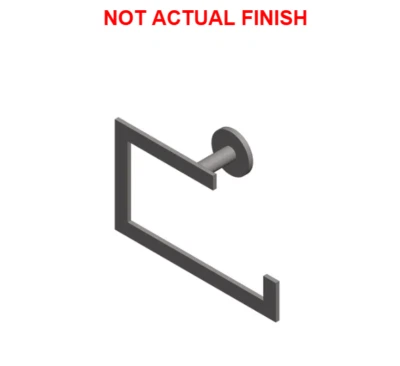 California Faucets E3-TR-BLKN Bathroom Bel Canto Towel Ring BLACK NICKEL New - Image 1 of 4