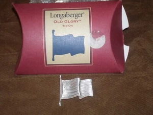 Longaberger  Old Glory Basket Tie-On Pin - Picture 1 of 1
