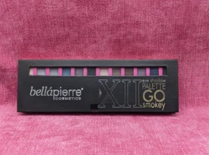 Bellapierre Cosmetics Eyeshadow Palette in Go Smokey, 12 colours, 14g, Brand New