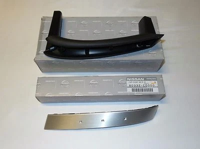 2003-2005 Nissan 350Z Passenger Side Door Pull HANDLE With INSERT Complete, OEM! Foto 1 de 2