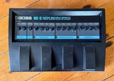 Boss BE-5 Digital Guitar Multiple Effects FX Unit  + UK Power Supply, SERVICED - Image 1 of 4