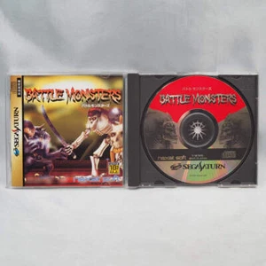 BATTLE MONSTERS Sega Saturn NTSC-J Tested SS Action SEGA CD-ROM - Picture 1 of 14