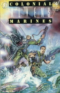 Aliens Colonial Marines Comic Book #4 Dark Horse 1993 VERY HIGH GRADE NEW UNREAD - Picture 1 of 1