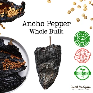 Ancho Pepper - Bulk Chile Ancho - Chile de Ancho -   For Menudo, Pozole, Mole, - Picture 1 of 5