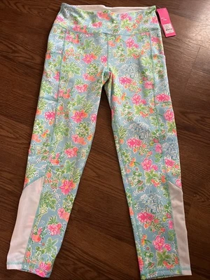 Lilly Pulitzer Disney Parks Leggings Mickey & Minnie Mouse Weekender M Workout - Image 1 of 4