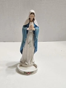 MADONNA Religious Rosary Holder - 8" Tall Statue - Picture 1 of 8