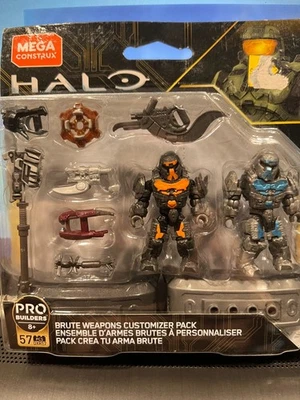 Mega Construx Halo Brute Weapons Customizer Pack Building Kit #DXR57 - 57-Pieces - Image 1 of 2