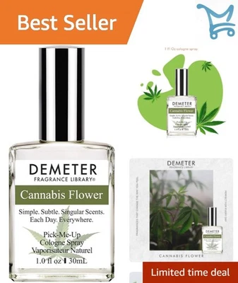 Cologne Spray Cannabis Flower Unisex Travel Size Scented Aerosol 1 oz - Image 1 of 4