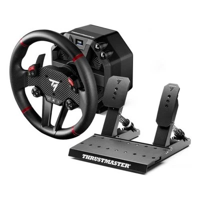 Thrustmaster Volante e pedaliera simulatore guida T598 Black 4160853 - Immagine 1 di 4