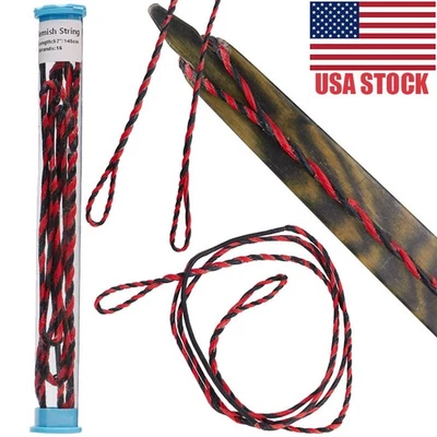 Archery 53/57" Flemish Twist String 16Strands Replacement Fast Flight Bow String - Image 1 of 4