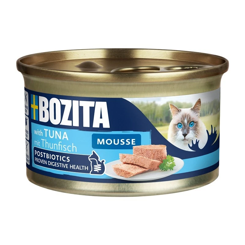 Bozita Cat Mousse MSC Thunfisch | 12x 85g Katzenfutter nass - Bild 1 von 1