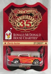 Hot Wheels "Ronald McDonald House Charities" '57 Chevy, 35th Anniv Ltd Ed, MOMC - Picture 1 of 6