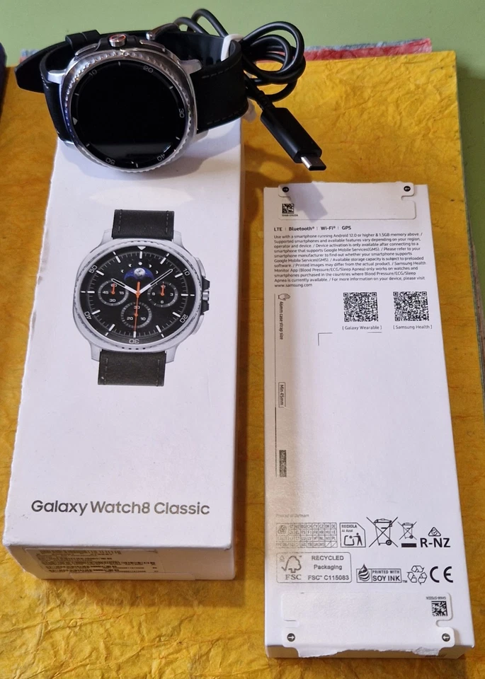 Samsung Galaxy Watch 8 Classic 46mm LTE ☆Good Condition☆ - Image 1 of 1