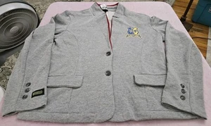 NWT Beetlejuice Northanger Preparatory School Blazer Jacket Sweater Size Large - Picture 1 of 12