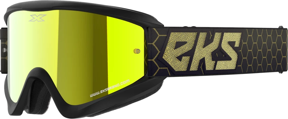 Gafas EKS ESPEJO PLANO NEGRO/ORO METÁLICO DORADO ESPEJO 067-60515 Foto 1 de 1
