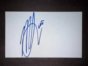 Michael Soroka, CUBS (2018 Debut) SIGNED 3x5 Index Card (HS) - Picture 1 of 1