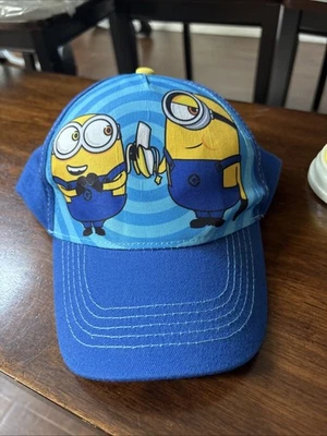 Minions Branded Bob & Stuart Youth Adjustable SnapBack Baseball Cap, New  - image 1 of 2