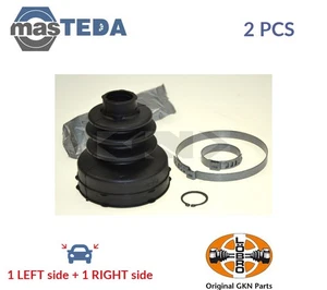 305020 CV JOINT BOOT KIT PAIR TRANSMISSION END FRONT LEFT LOBRO 2PCS NEW - Picture 1 of 5
