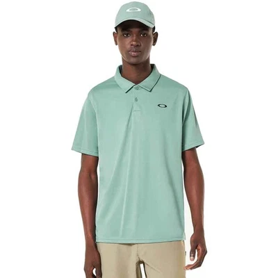 Polo Oakley Icon Tn Protect Para Hombre Camiseta Transpirable Azul Pacifico - Imagen 1 de 4