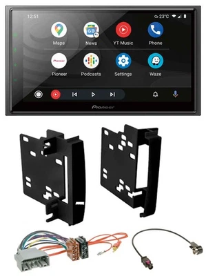 Pioneer USB 2DIN DAB MP3 Bluetooth Autoradio für Chrysler 300C Sebring Dodge Ave - Bild 1 von 4