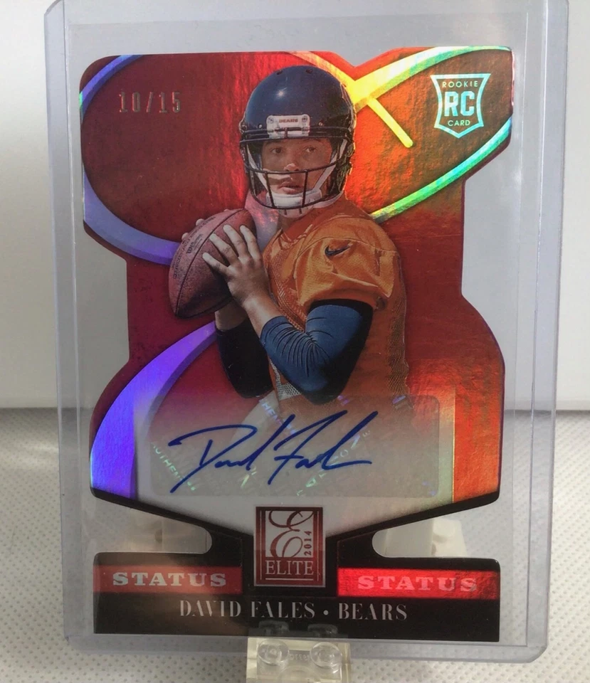 2014 Panini Elite David Fales STATUS Rookie Autograph #10/15 - Image 1 of 1