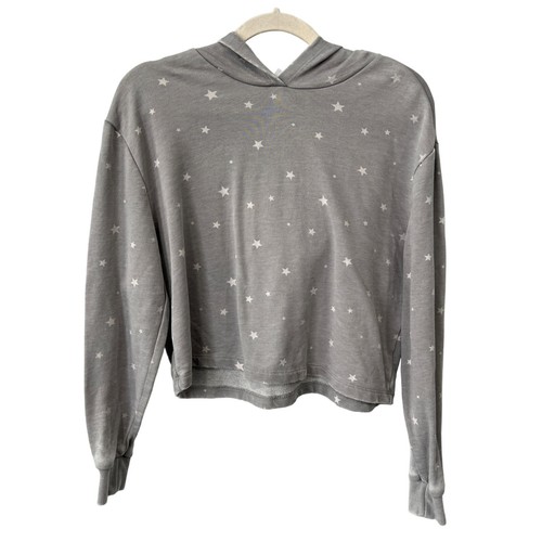 VETEMENTS Felpa con cappuccio Abbigliamento Alternativo French Terry Donna Stampa Stella S Pullover Athleisure