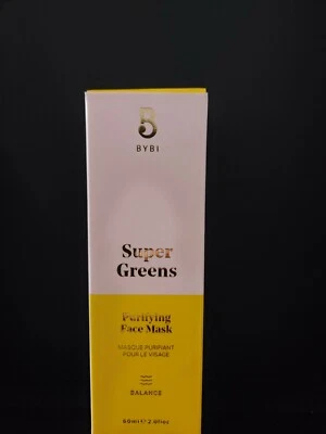 BNIB | BYBI Beauty Super Greens Purifying Face Mask | 60ml Full Size RRP £20 - Image 1 of 4