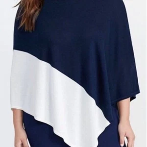 Poncho Lauren Ralph Lauren modal misto seta - Foto 1 di 6