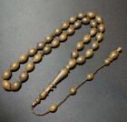 Exquisite Palisander Wood Turkish Prayer Beads Pelesenk Tesbih Misbaha Gift 127