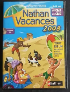 Nathan Vacances : du Cm1 au Cm2 -9-11 ans - Jeu PC/MAC REF 1385 - Photo 1/3