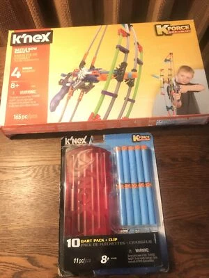 K’NEX K-FORCE Battle Bow Build & Blast Set + Dart Pack/Clip NEW Read Description - Image 1 of 4