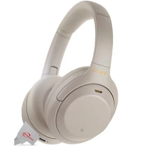 Sony WH-1000XM4 Wireless Noise Canceling Over-the-Ear Headphones (Silver) - Picture 1 of 11