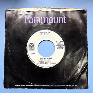 Bad Bascomb Bo Diddley US 1973 Paramount 7" 45 single record Excellent - Picture 1 of 2