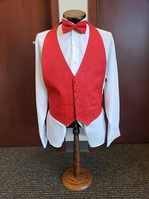 Formal Vest - Paisley print - Excellent used condition - REN - Image 1 of 4