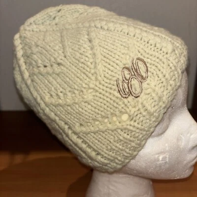Gorro tejido con cable forrado Majesty 686 para mujer - Lite Sage - logotipo bordado HA16 Foto 1 de 4