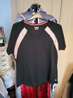 Marks And Spencer Black Activwear Tshirt  Size 18