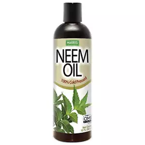 Harris Neem Oil, 100% Cold Pressed and Unrefined for Plants, Skin and Hair - Picture 1 of 6
