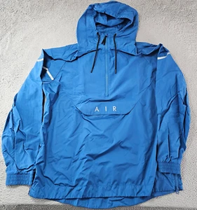 Nike Jacket Mens Extra Large Blue Air Max 97 Anorak Windbreaker Pullover Hooded - Picture 1 of 13