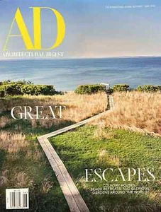 Architectural Digest Mag AD June 2025 Great Escapes Country Houses Beach Retreat - Picture 1 of 1
