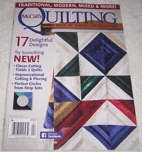 McCall's Quilting The Best of American Quilting Magazine March/April 2016 - Picture 1 of 1
