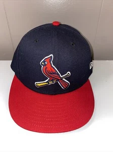 Rare St Louis Cardinals New Era Vintage Fitted Hat 59FIFTY 7 3/8 On Field Cap - Picture 1 of 8