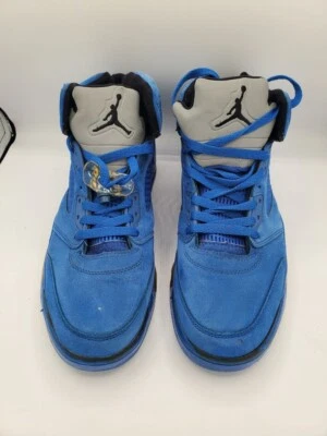 Vintage 2001 Retro Air Jordan 5 V  Blue Size 11  060405 LN3 - Image 1 of 4
