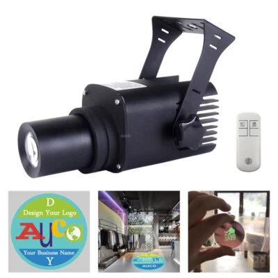 Custom Gobo 30W LED Waterproof Logo AD Lamp Remote Projector Advertising Lights - Image 1 of 4