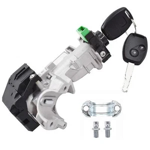 Ignition Key Switch Lock Cylinder Steering For Honda Civic Car Transmission 2006 - Picture 1 of 5