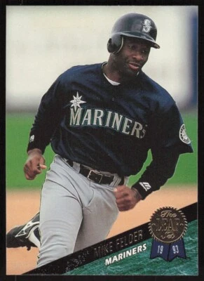 1993 Leaf #248 Mike Felder Seattle Mariners - Image 1 of 2