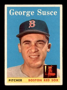 1958 Topps #189 George Susce   VG/VGEX X2675692
